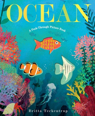 Ocean: A Peek-Through Picture Book - Hardcover | Diverse Reads