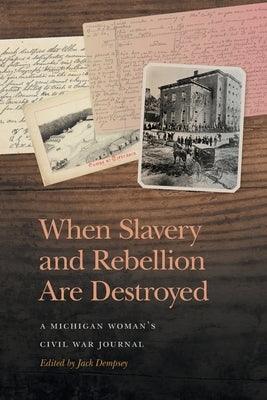 When Slavery and Rebellion Are Destroyed: A Michigan Woman's Civil War Journal - Paperback | Diverse Reads