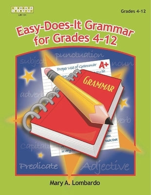Easy-Does-It Grammar for Grades 4-12 - Paperback | Diverse Reads