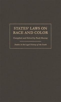 States' Laws on Race and Color - Paperback | Diverse Reads