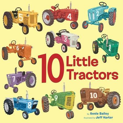10 Little Tractors - Board Book | Diverse Reads