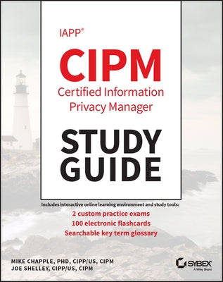 IAPP CIPM Certified Information Privacy Manager Study Guide - Paperback | Diverse Reads
