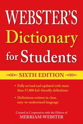 Webster's Dictionary for Students, Sixth Edition - Paperback | Diverse Reads