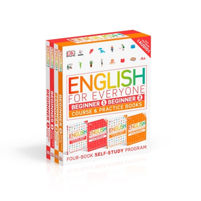English for Everyone: Beginner Box Set: Course and Practice Books-Four-Book Self-Study Program - Paperback | Diverse Reads