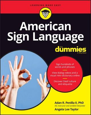 American Sign Language for Dummies with Online Videos - Paperback | Diverse Reads
