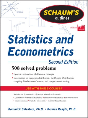 Schaum's Outline of Statistics and Econometrics - Paperback | Diverse Reads