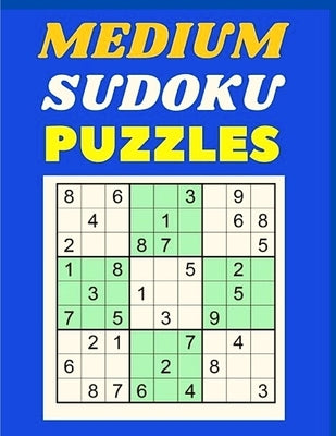 Sudoku Puzzles Medium Level: Large Print Book with Solution - One Sudoku Per Page - Paperback | Diverse Reads