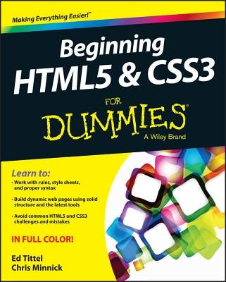Beginning HTML5 and CSS3 For Dummies - Paperback | Diverse Reads