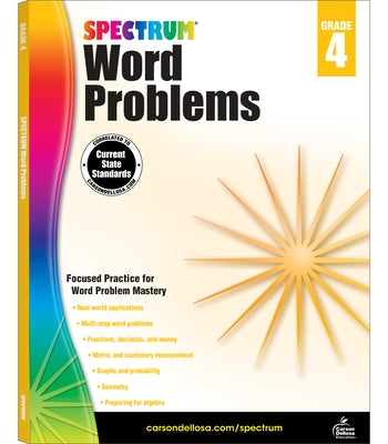 Word Problems, Grade 4 - Paperback | Diverse Reads