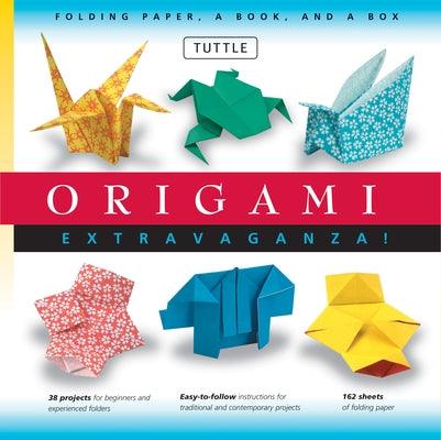 Origami Extravaganza! Folding Paper, a Book, and a Box: Origami Kit Includes Origami Book, 38 Fun Projects and 162 Origami Papers: Great for Both Kids - Paperback | Diverse Reads
