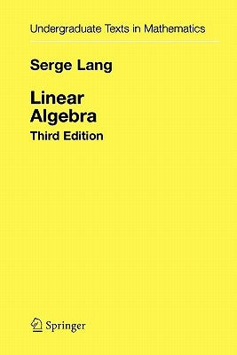 Linear Algebra / Edition 3 - Paperback | Diverse Reads