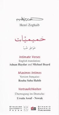 Intimate Verses/Maximes Intimes/Vertraulichkeiten - Paperback