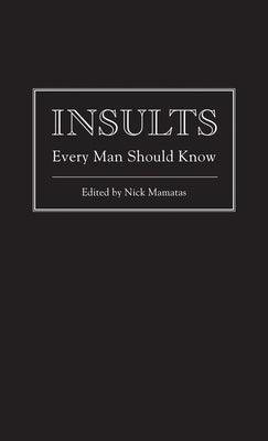 Insults Every Man Should Know - Hardcover | Diverse Reads