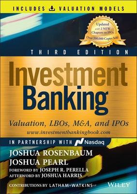 Investment Banking: Valuation, Lbos, M&a, and IPOs (Book + Valuation Models) - Hardcover | Diverse Reads