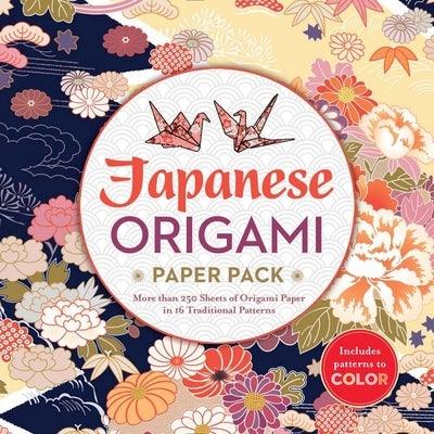 Japanese Origami Paper Pack: More Than 250 Sheets of Origami Paper in 16 Traditional Patterns - Paperback | Diverse Reads