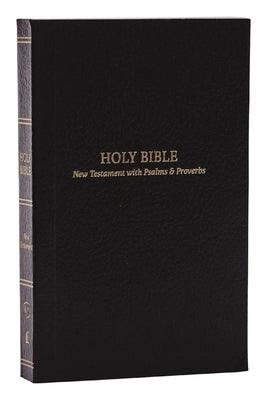 Kjv, Pocket New Testament with Psalms and Proverbs, Black Softcover, Red Letter, Comfort Print - Paperback | Diverse Reads