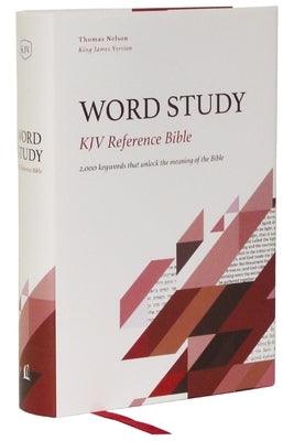 Kjv, Word Study Reference Bible, Hardcover, Red Letter, Comfort Print: 2,000 Keywords That Unlock the Meaning of the Bible - Hardcover | Diverse Reads