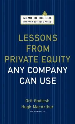 Lessons from Private Equity - Hardcover | Diverse Reads