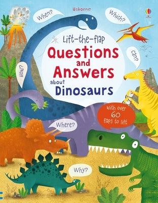 Lift-The-Flap Questions and Answers about Dinosaurs - Board Book | Diverse Reads