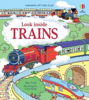 Look Inside Trains - Board Book | Diverse Reads