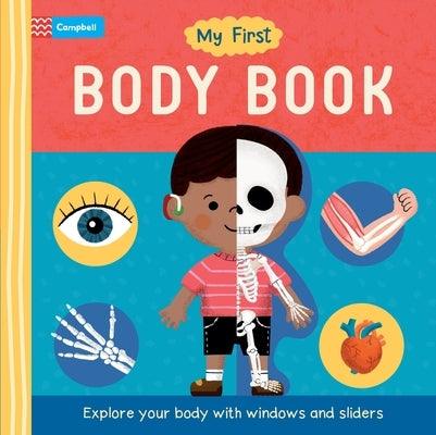 My First Body Book: Explore Your Body with Windows and Sliders - Board Book | Diverse Reads