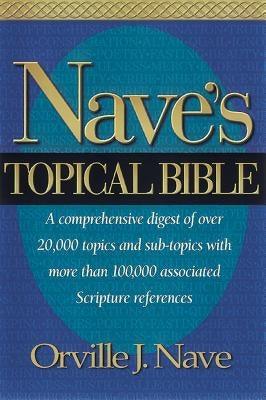 Nave's Topical Bible-KJV - Hardcover | Diverse Reads