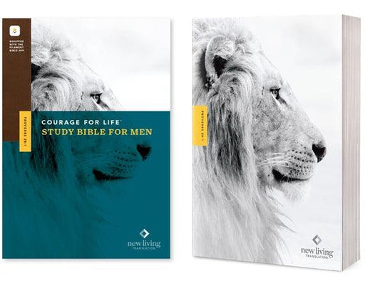 NLT Courage for Life Study Bible for Men (Softcover, Filament Enabled) - Paperback | Diverse Reads