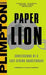 Paper Lion: Confessions of a Last-String Quarterback - Hardcover | Diverse Reads