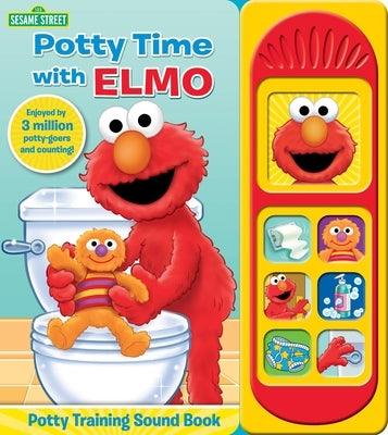 Sesame Street: Potty Time with Elmo Potty Training Sound Book [With Battery] - Board Book | Diverse Reads