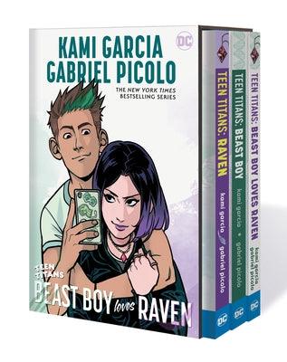 Teen Titans: Raven, Beast Boy and Beast Boy Loves Raven Box Set - Hardcover | Diverse Reads