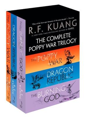 The Complete Poppy War Trilogy Boxed Set: The Poppy War / The Dragon Republic / The Burning God - Paperback | Diverse Reads
