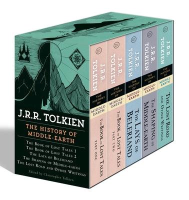 The History of Middle-Earth 5-Book Boxed Set: The Book of Lost Tales 1, the Book of Lost Tales 2, the Lays of Beleriand, the Shaping of Middle-Earth, - Paperback | Diverse Reads