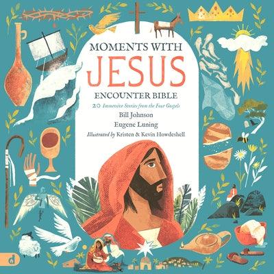 The Moments with Jesus Encounter Bible: 20 Immersive Stories from the Four Gospels - Hardcover | Diverse Reads
