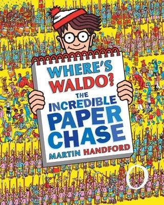 Where's Waldo? the Incredible Paper Chase [With Punch-Out(s)] - Hardcover | Diverse Reads