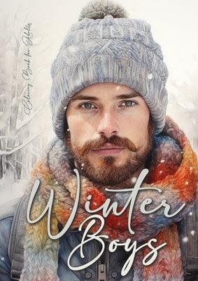 Winter Boys Coloring Book for Adults: Grayscale Winter Fashion Coloring Book Boys Men Portrait Coloring Book for Adults Knitted Winter Fashion Colorin - Paperback | Diverse Reads