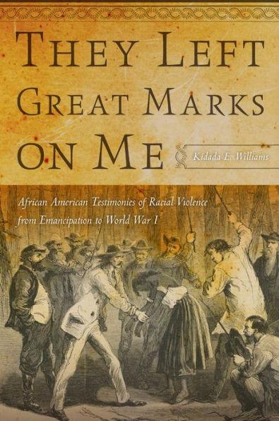 They Left Great Marks on Me: African American Testimonies of Racial Violence from Emancipation to World War I - Paperback | Diverse Reads