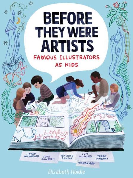 Before They Were Artists: Famous Illustrators As Kids - Hardcover | Diverse Reads