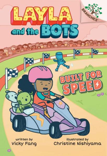 Built for Speed (Layla and the Bots Series #2) - Hardcover(Library Edition) | Diverse Reads