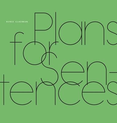 Plans for Sentences - Hardcover | Diverse Reads